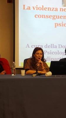 Intervento “La violenza negli occhi del minore: risvolti sullo sviluppo psico-affettivo” nel convegno “ I reati in famiglia, aspetti giuridici e dinamiche familiari” presso Museo Provinciale Potenza 